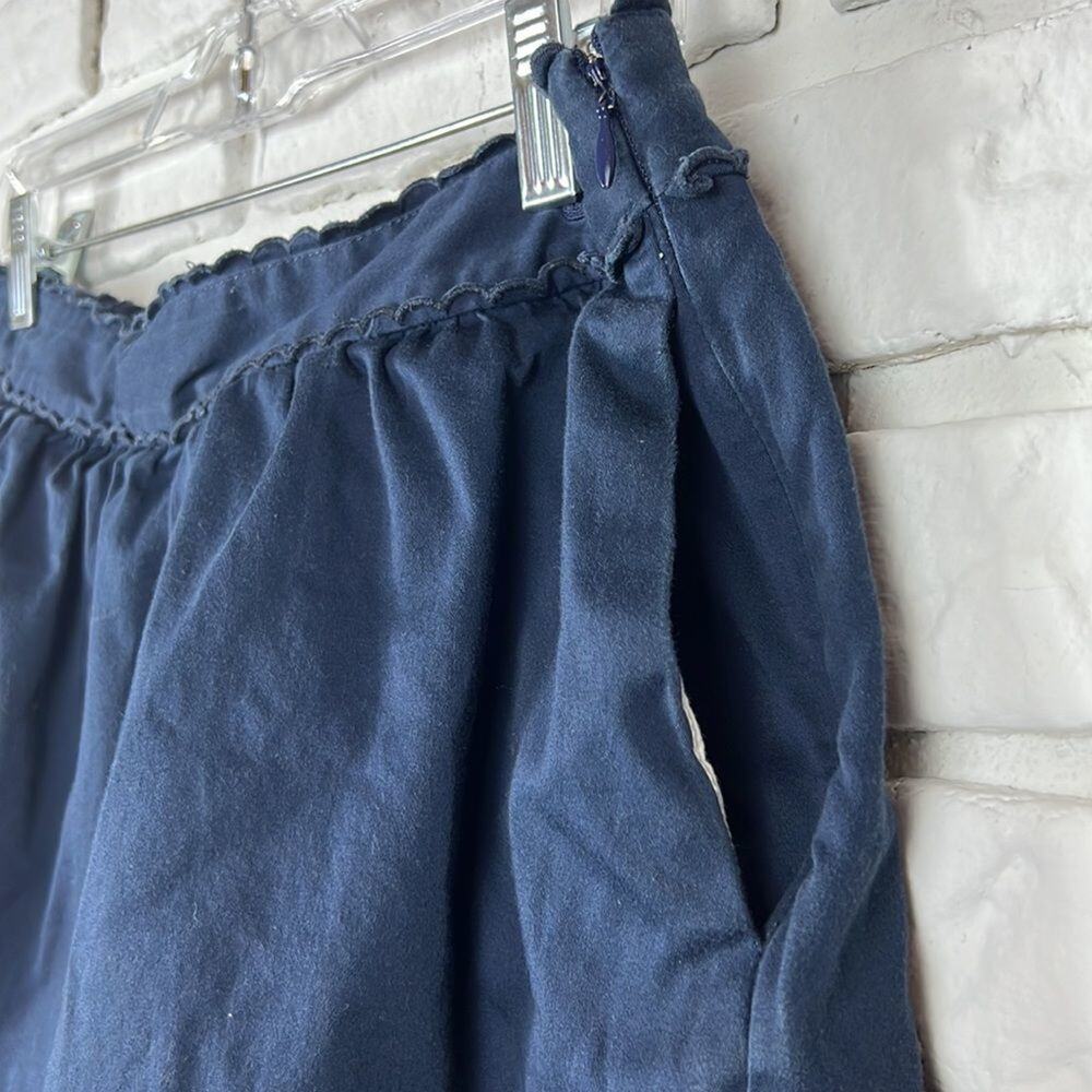 Vineyard Vines navy blue scalloped skirt size 6 - Picture 8 of 11